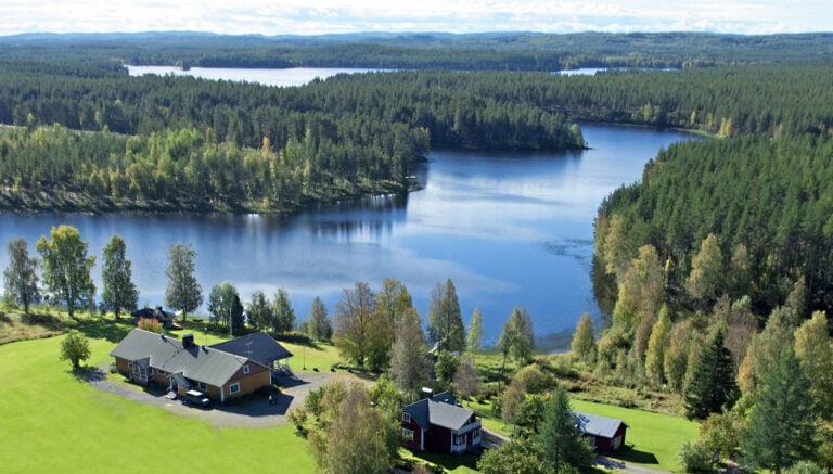 Ilmakuva Jongunjoen Matkailusta